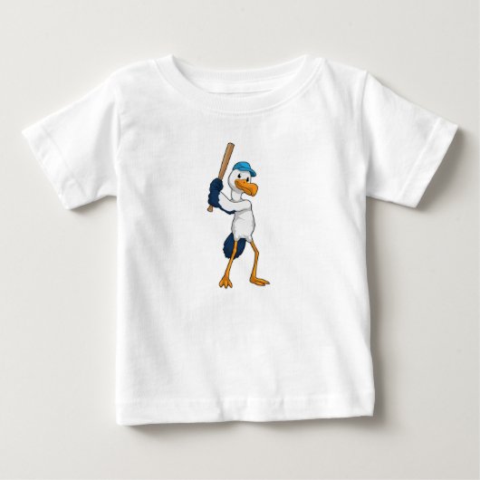 Stork at Baseball (Voorkant)