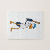 Stork at Baseball Legpuzzel (Horizontaal)