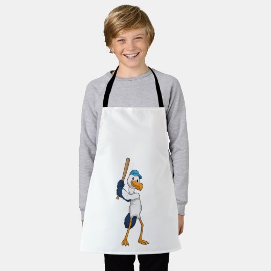 Stork at Baseball Schort (Gedragen)