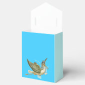 STORK BABY BOY SHOWER BLUE GEM STONE MONOGRAM BEDANKDOOSJES (Geopend)