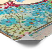 STORK BABY BOY SHOWER POSTER (Hoek)