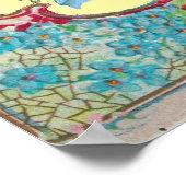 STORK BABY BOY SHOWYER yellow Poster (Hoek)