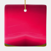 STORK BABY SHOWER 2 Red Ruby Keramisch Ornament (Achterkant)