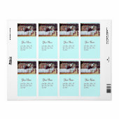 STORK BABY SHOWER 3 ETIKET (Full Sheet)