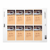 STORK BABY SHOWER 3 ETIKET (Full Sheet)