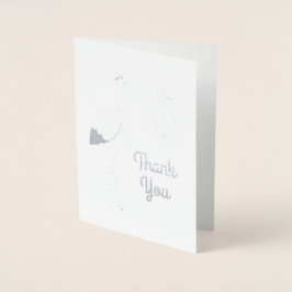 Stork Baby shower Green Spring Folie Kaarten