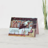 STORK BABY SHOWER nieuwe baby's roze (Achterkant)