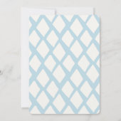 Stork Baby shower per post Kaart (Achterkant)