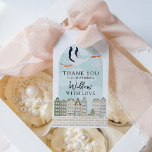 Stork Boho Baby shower Sprinkle Dank u gunst