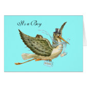 STORK BOY BABY SHOWER (Voorkant Horizontaal)