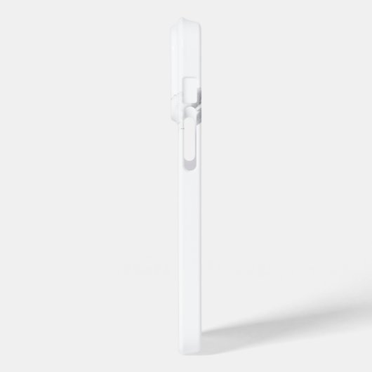 Stork Carning Baby iPhone Case Hallo papa en mama (Achterkant / Links)