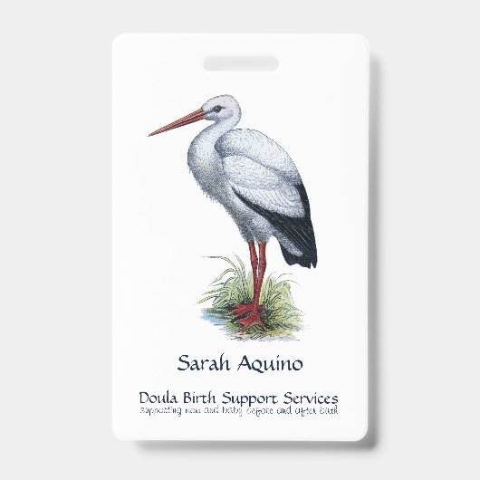 Stork Doula Badge (Voorzijde)
