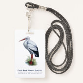 Stork Doula Badge (Achterkant met draagriem)