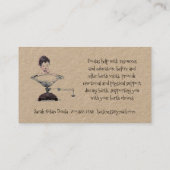 Stork Doula of vroedvrouw Kraft Visitekaartje (Achterkant)