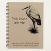 Stork Doula Promotional Business Planner
