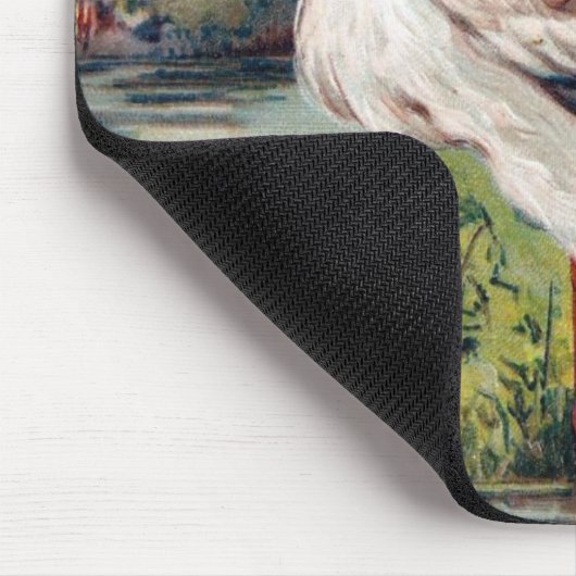 Stork en Baby vanaf 1909 Muismat (Hoek)