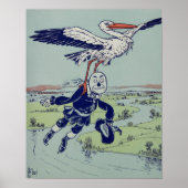 Stork en Scarecrow Poster (Voorkant)