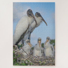 Stork Family Jigsaw Puzzel