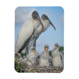 "Stork Family" Magneet