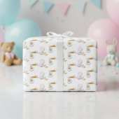 Stork Gift Wrap voor Precious Arrivals! Inpakpapier Vel