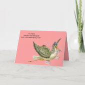 STORK GIRL BABY SHOWER (Achterkant)