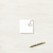 Stork heeft een Baby-Post-it® notes (Op bureau)