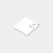 Stork heeft een Baby-Post-it® notes (Schuin)
