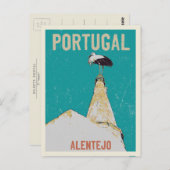 Stork in Alentejo Portugal Briefkaart (Voorkant / Achterkant)