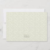 Stork is onderweg Baby shower-uitnodiging Kaart (Achterkant)