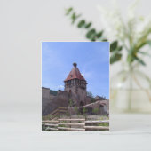 Stork nest in Chatenois Briefkaart (Staand voorkant)