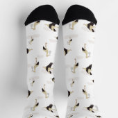 Stork Pasgeboren Baby Boy Meisje Patroon Sokken (Top)