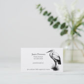 Stork roept de Doula Visitekaartjes (Staand voorkant)