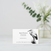 Stork roept de Doula Visitekaartjes (Staand voorkant)