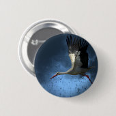 Stork Ronde Button 5,7 Cm (Voorkant /achterkant)