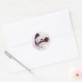Stork Ronde Sticker (Envelop)