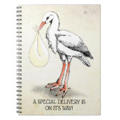 Stork Special Delivery Notitieboek (neutraal) (Voorkant)