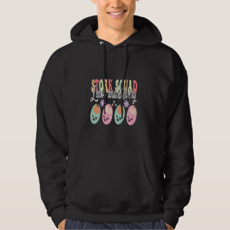 Stork Squad Arbeid En Levering Verpleegkundige L & Hoodie