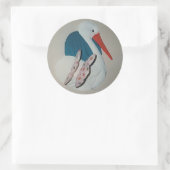 Stork Storks Baby Newborns Sticker (Tas)