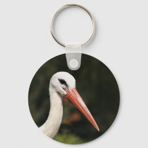 Stork - symbool Straatsburg en Elzas, Frankrijk Sleutelhanger