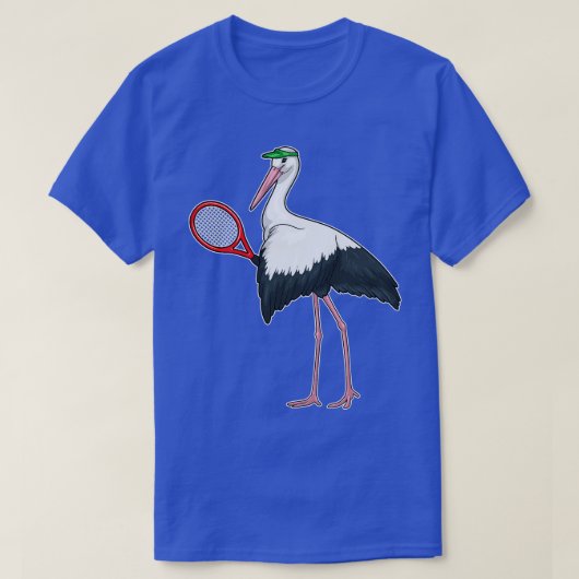 Stork Tennis racket T-shirt (Design voorkant)