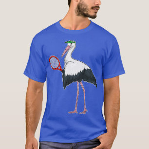 Stork Tennis racket T-shirt