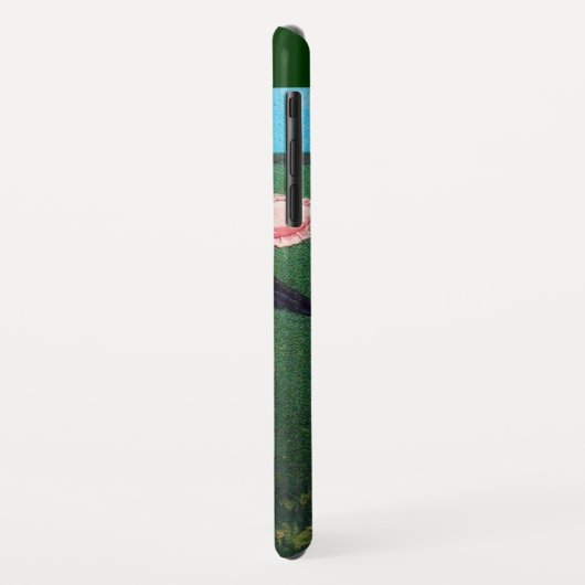 STORK TWIN BABY SHOWER MONOGRAM Case-Mate iPhone CASE (Achterkant/links)