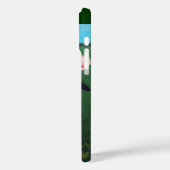 STORK TWIN BABY SHOWER MONOGRAM Case-Mate iPhone CASE (Achterkant / Links)