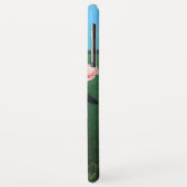 STORK TWIN BABY SHOWER, roze, Blauwgroen blauw Case-Mate iPhone Case (Achterkant/links)