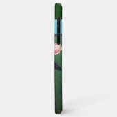 STORK TWIN BABY SHOWER, Roze, Blauwgroen blauw Mon Case-Mate iPhone Case (Achterkant/links)