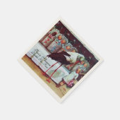 STORK TWIN BABY SHOWER SERVET (Hoek)