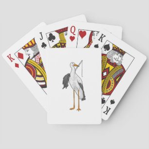 Stork Vist Fisher Gevist rod Pokerkaarten