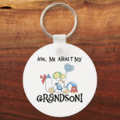 Stork vraagt naar oma sleutelhanger (Voorkant)