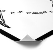 Storks en satellieten poster (Hoek)