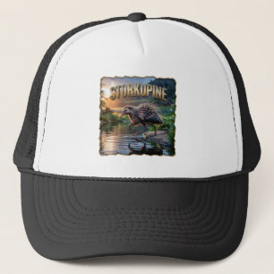 Storkupine Fotografisch – Stork Stekelvarken Grapp Trucker Pet